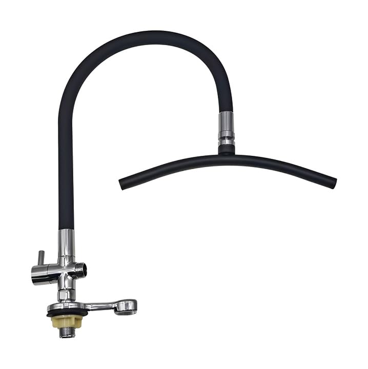 Hands-Free Shampoo Sprayer Head Salon Sink Attachment