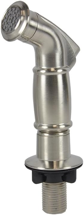 DANCO Kitchen Sink Side Spray with Guide, Brushed Nickel, 1-Pack (10335)