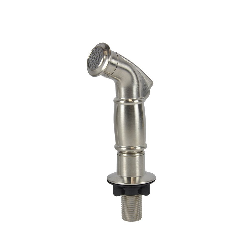 DANCO Kitchen Sink Side Spray with Guide, Brushed Nickel, 1-Pack (10335)