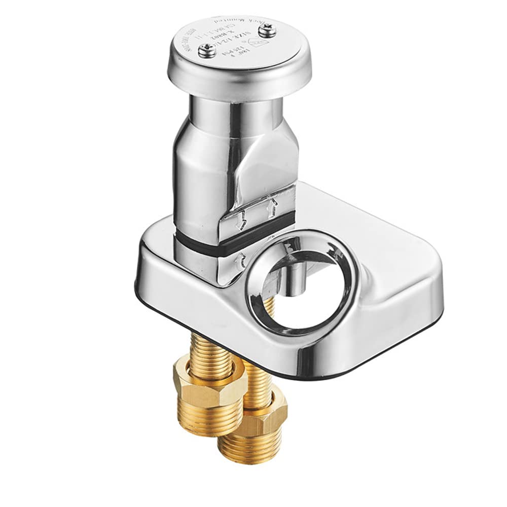 Salon Shampoo Bed Bowl Sink Basin Faucet or Backwash Unit,Shampoo Bowl Faucet with Hose and Shower Spray Head Wash Hair Sprayer,Chrome