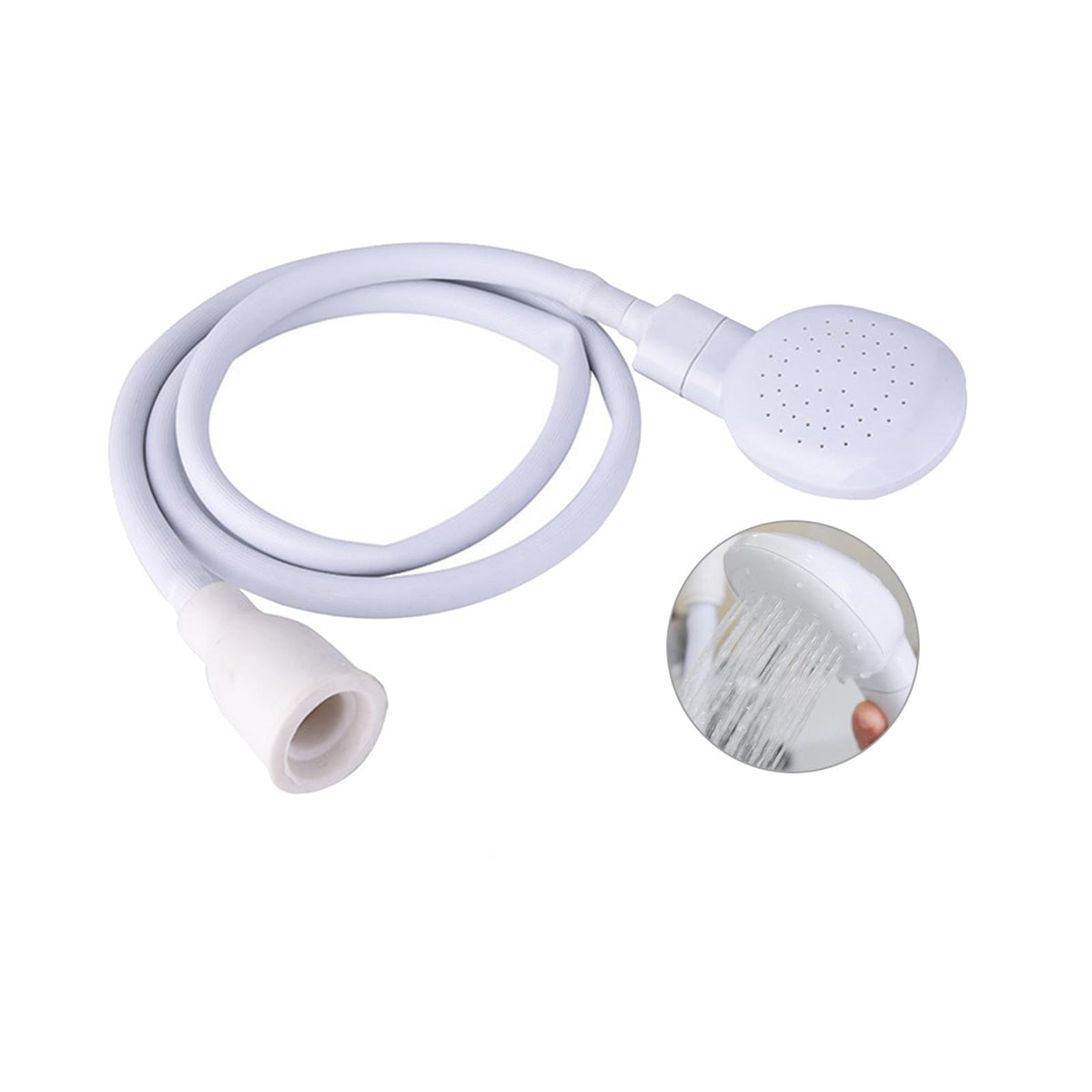 78.7in Portable Sink Hose Sprayer, Handheld Hose Shower Head Spray Hose