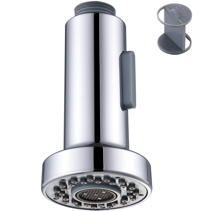 Angle Simple Kitchen Faucet Head Replacement, Sink Sprayer, Brushed Nickel