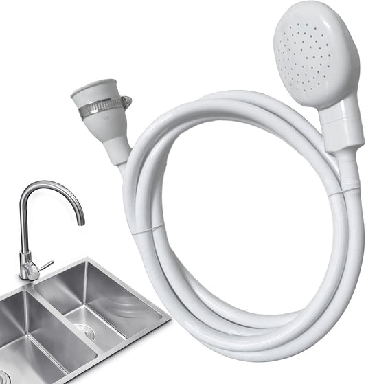 9.84FT/3M Sink Spray Rubber Hose,Sink Hose Sprayer Attachment for Washing