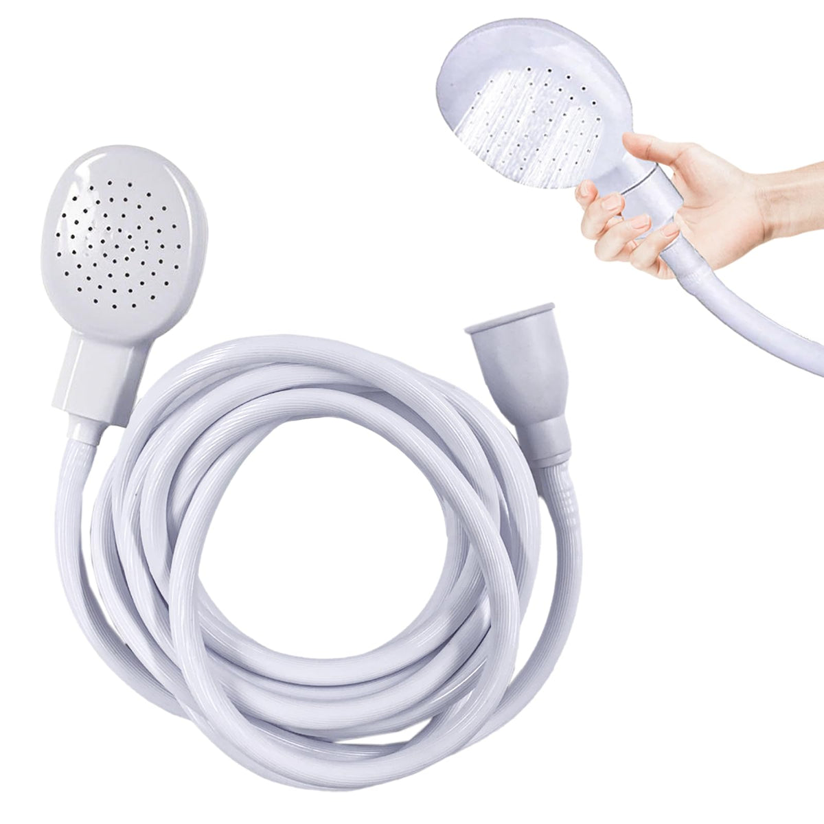 78.7in Portable Sink Hose Sprayer, Handheld Hose Shower Head Spray Hose
