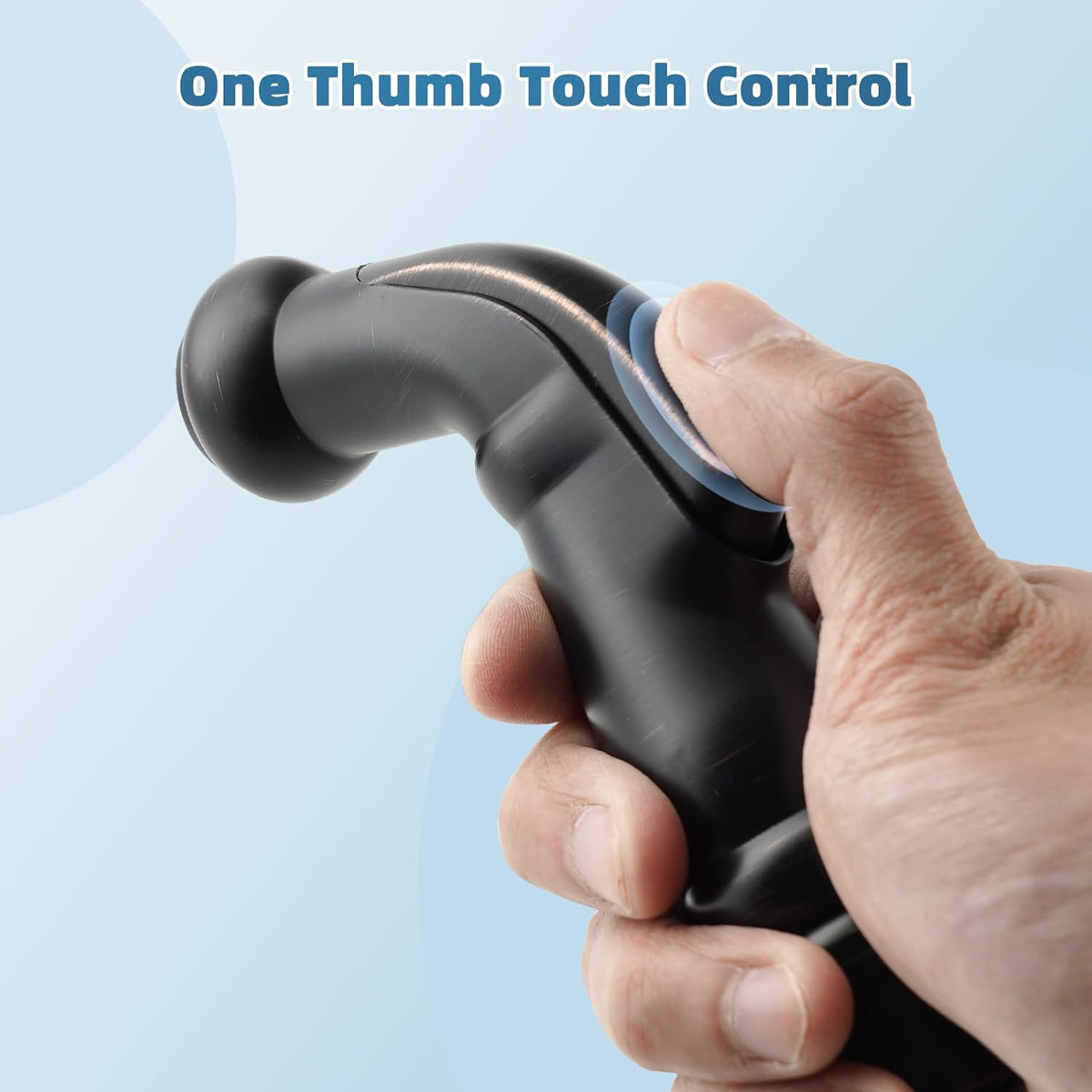 Universal Kitchen Side Sprayer Head, Nozzle Head Only, Oil Rubbed Bronze