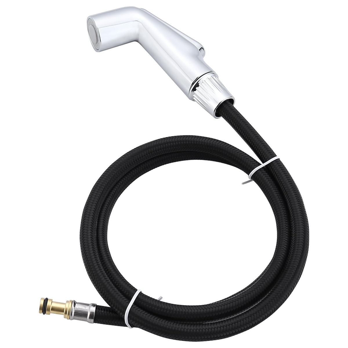 Moen Kitchen Sink Sprayer - Side Sprayer with Braided Hose/Holder, Brushed Nickel
