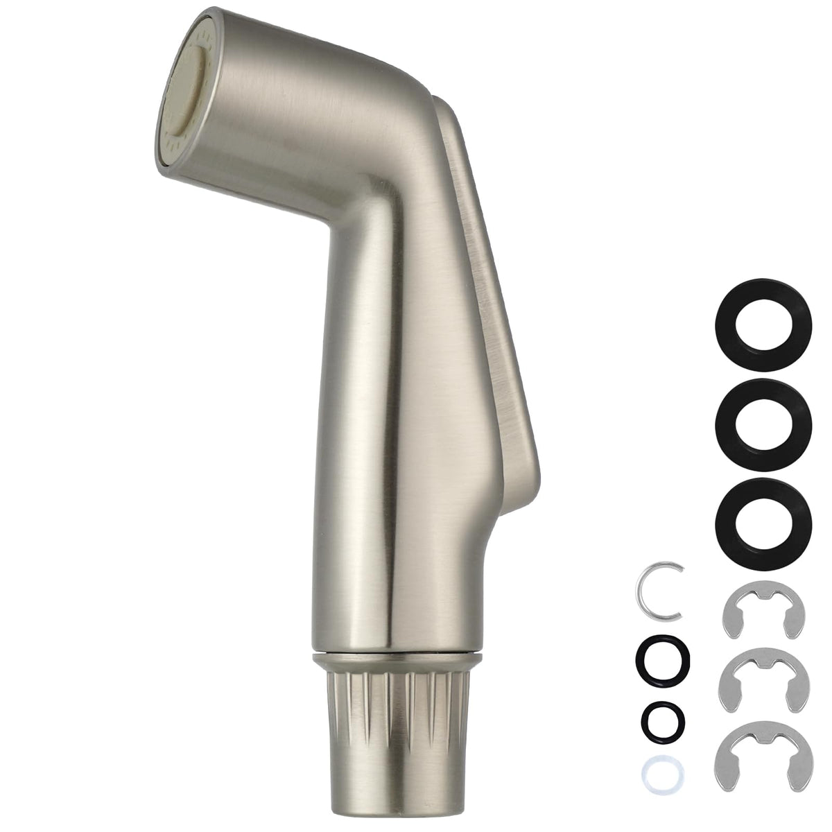 Universal Kitchen Sink Side Sprayer Head Replacement, Matteblack