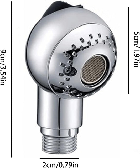 Sink Faucet Sprayer Attachment - Salon Shampoo Bowl Spray Head, Spherical Pedicure Chair Shower Head, Adjustable Hair Washing Handheld Shower Head for Salon & Spa Chairs