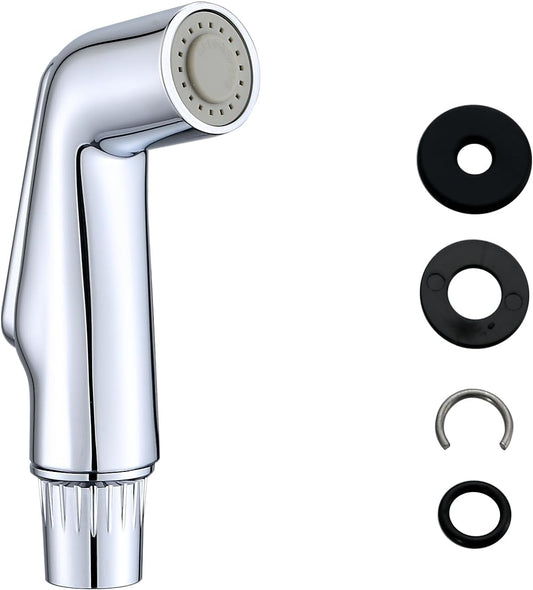 Kitchen Sink Side Sprayer Head Replacement Sink Spray Attachment, Household Kitchen Sink Sprayer Replacement Parts, Chrome Finish