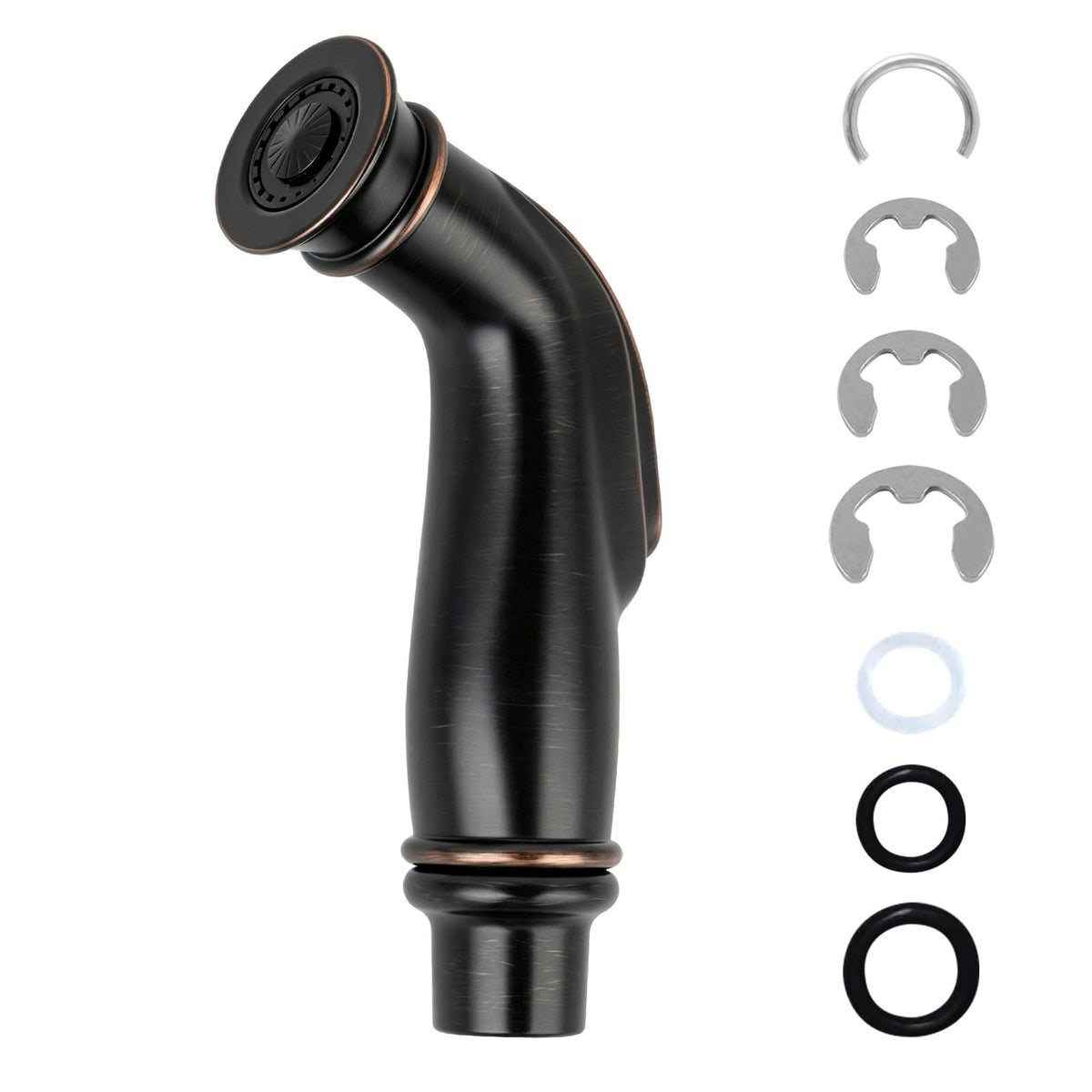 Universal Kitchen Sink Side Sprayer Head Replacement, Oil-Rubbed Bronze