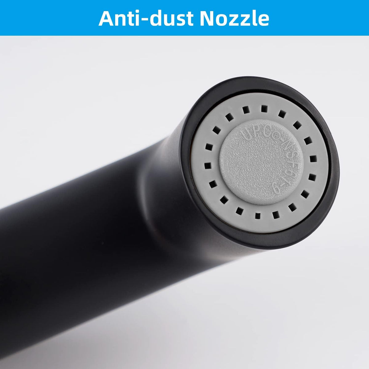 Universal Kitchen Sink Side Sprayer Head Replacement, Matteblack