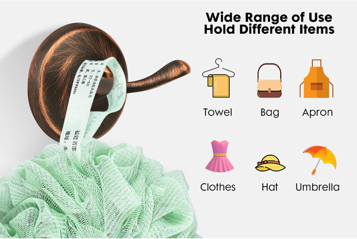 Double Towel Hook Robe Hook for Bathroom Oil Rubbed Bronze