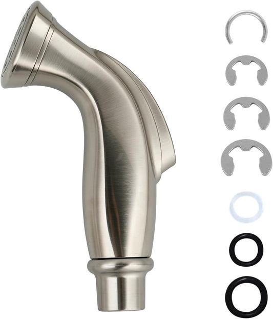 Universal Kitchen Sink Side Faucet Sprayer Replacement, Brushed Nickel