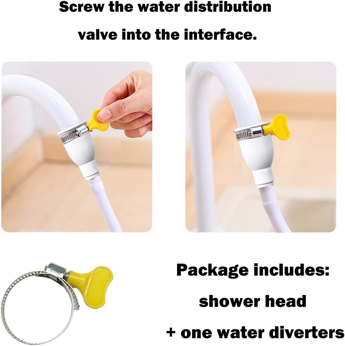 5m/16.4ft Sink Spray Hose Portable Faucet Sprayer Handheld Shower for Pets