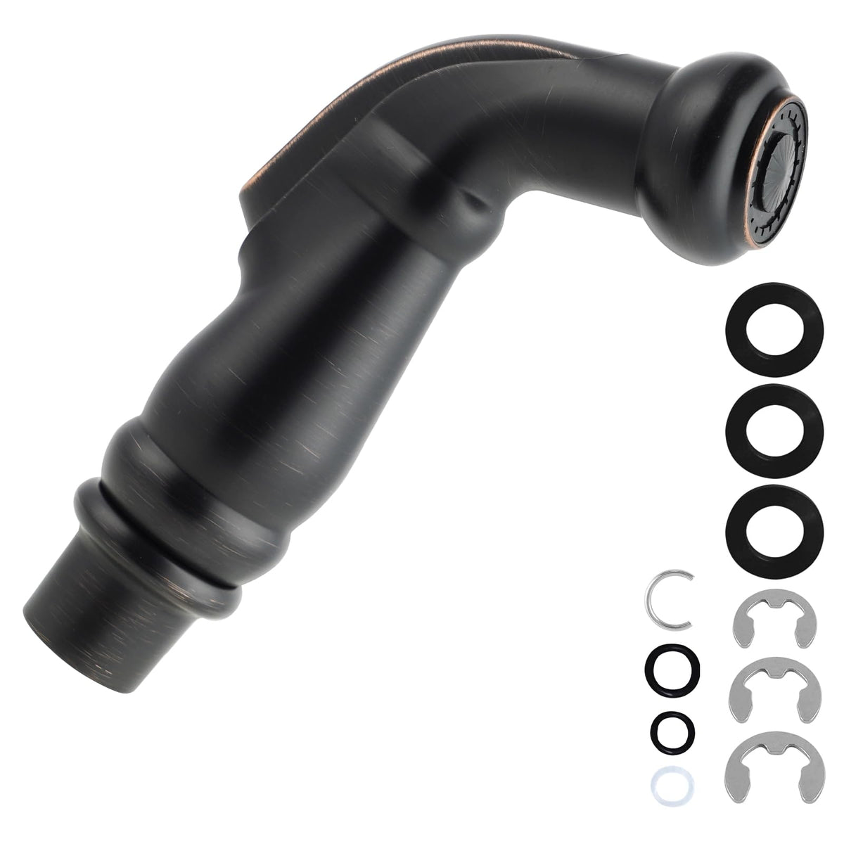 Universal Kitchen Side Sprayer Head, Nozzle Head Only, Oil Rubbed Bronze