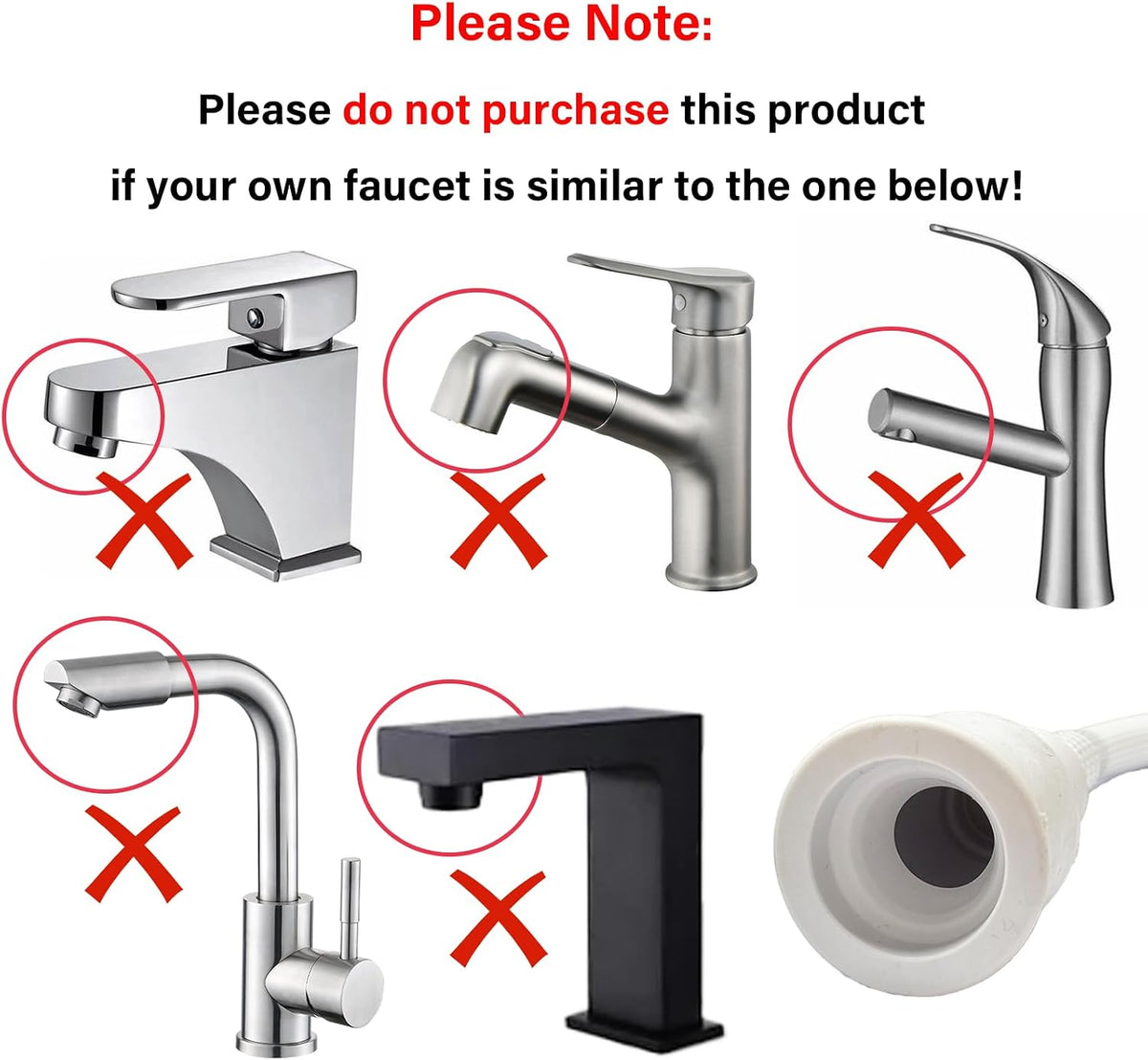 9.84FT/3M Sink Spray Rubber Hose,Sink Hose Sprayer Attachment for Washing