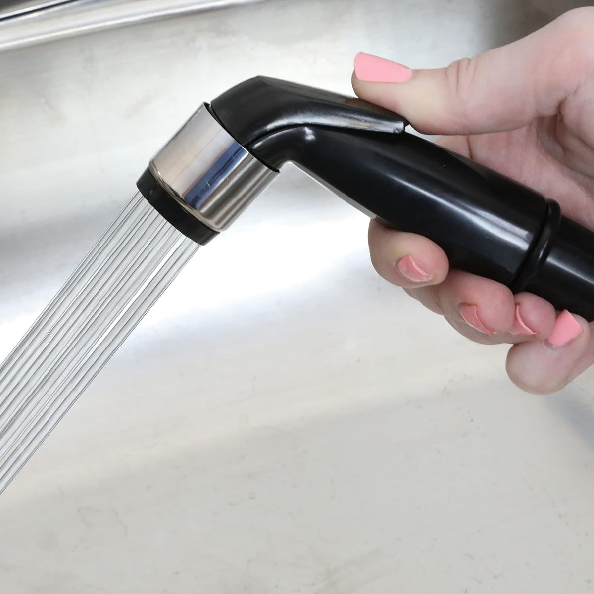 Danco 9D00010345 Faucet Side Spray Head, Black