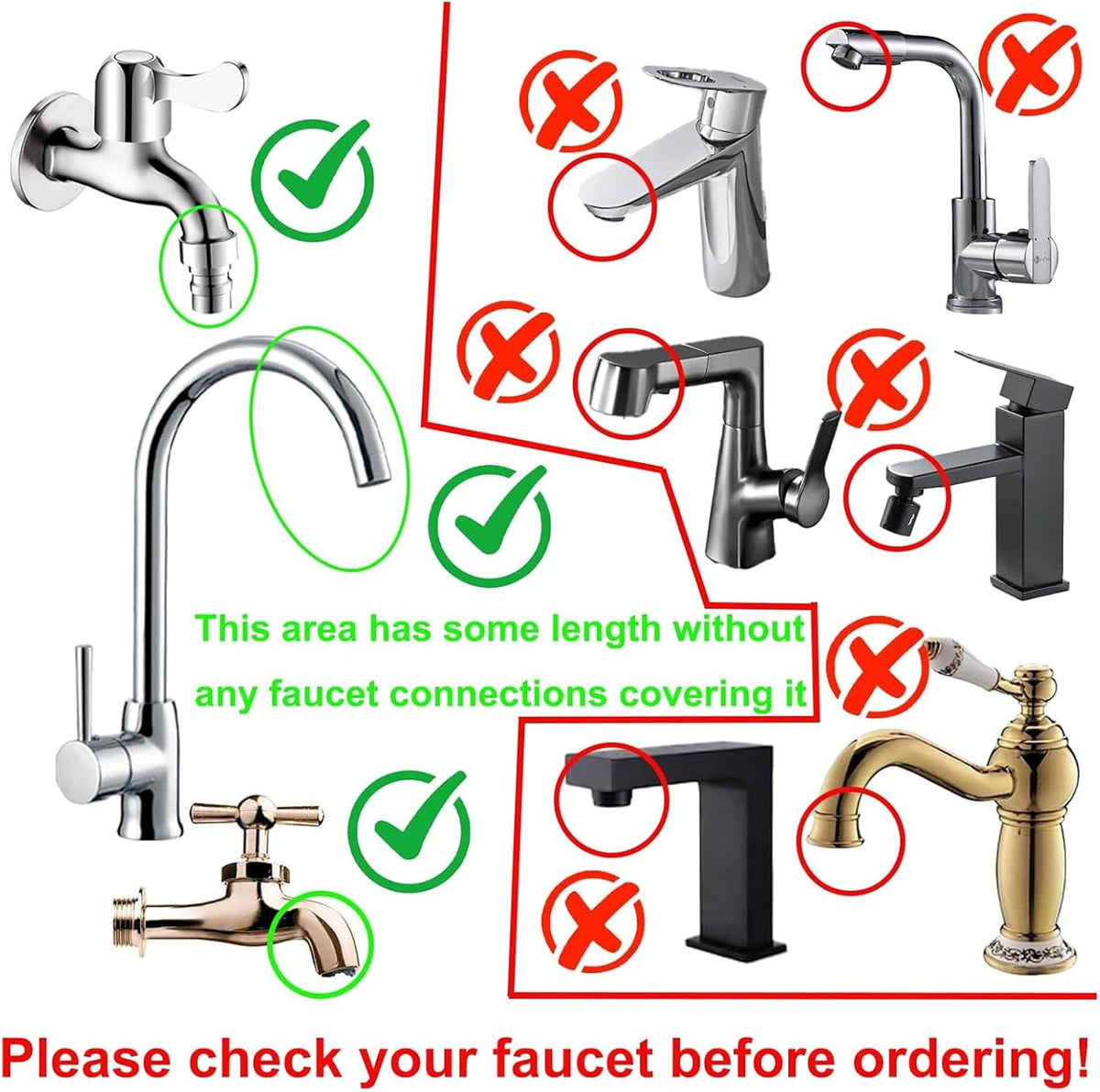 78.7in Portable Sink Hose Sprayer, Handheld Hose Shower Head Spray Hose