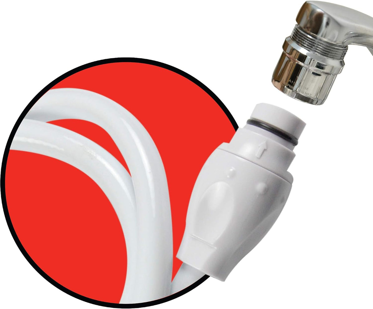 Danco 10856 Easy Spray Indoor-Outdoor Portable Handheld Kitchen Sink Faucet Sprayer attachment Sink Sprayer