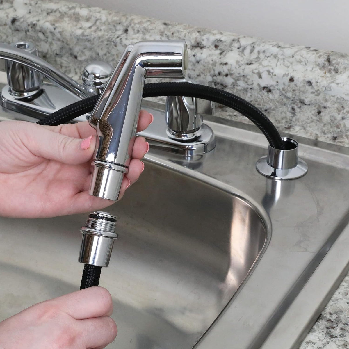 Danco 88760 Universal Fit Sink Spray Head, Chrome